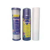 ست فیلتر پیش تصفیه آب (مخصوص دستگاه تصفیه آب خانگی) آکوا فلو