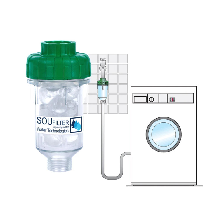 فیلتر پلی فسفات ظرفشویی و لباسشویی سوفیلتر